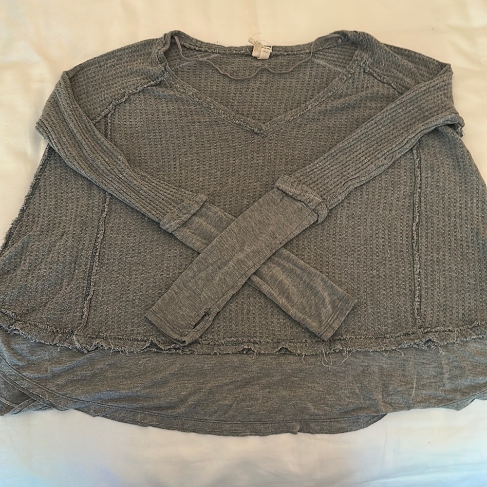 We the Free Grey Henley